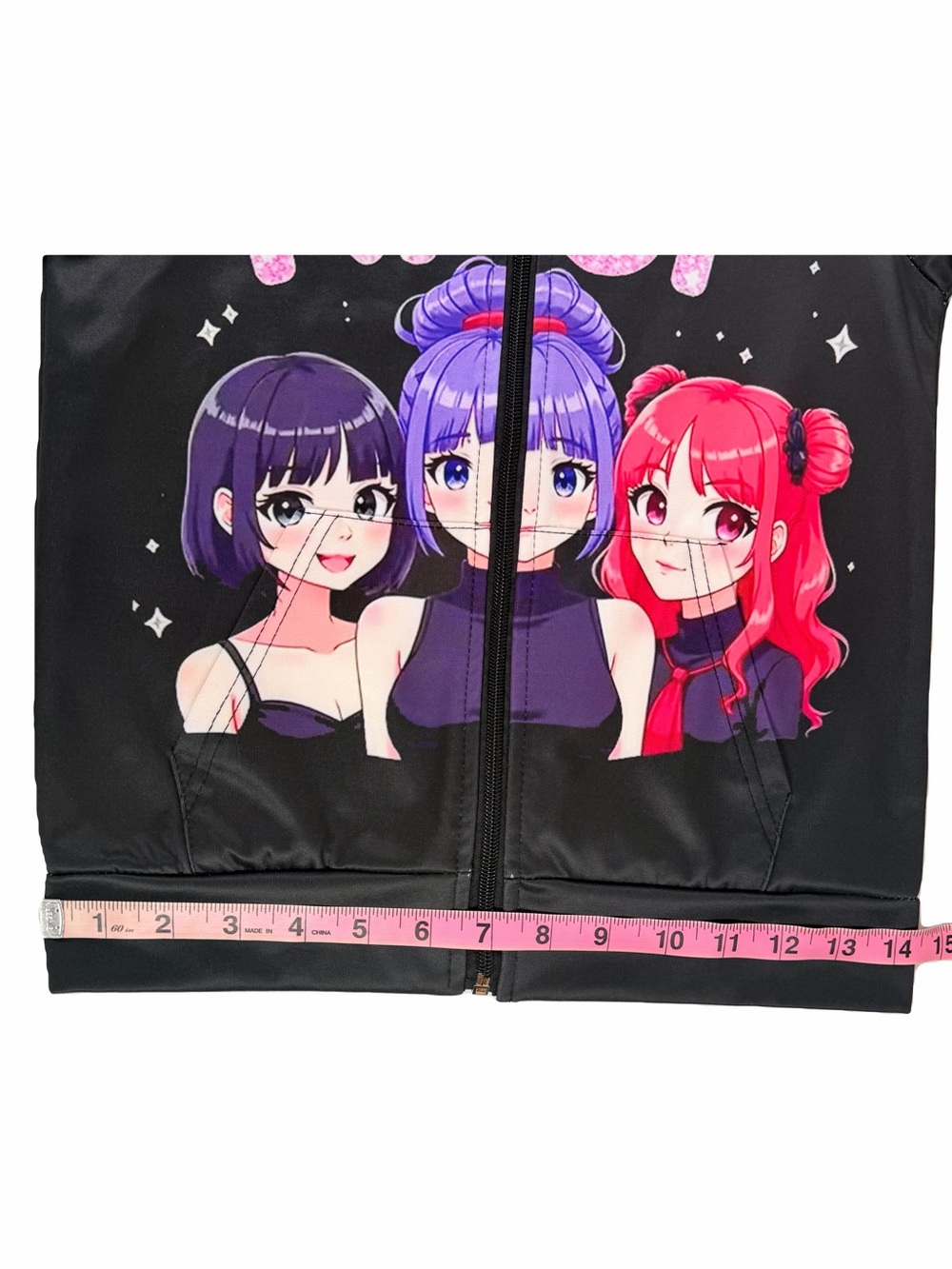 Kpop Hooded Lightweight Jacket Size 5/6 Girls' - Picture 10 of 12